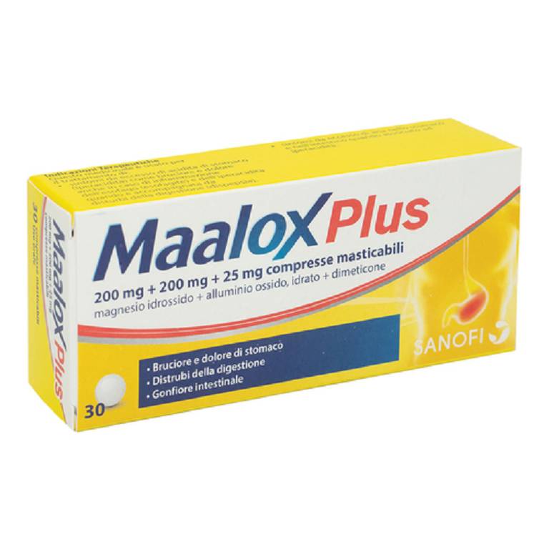 MAALOX PLUS*30CPR MAST