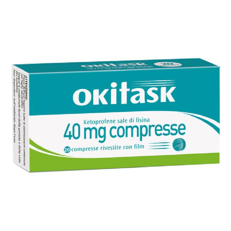 OKITASK*20CPR RIV 40MG